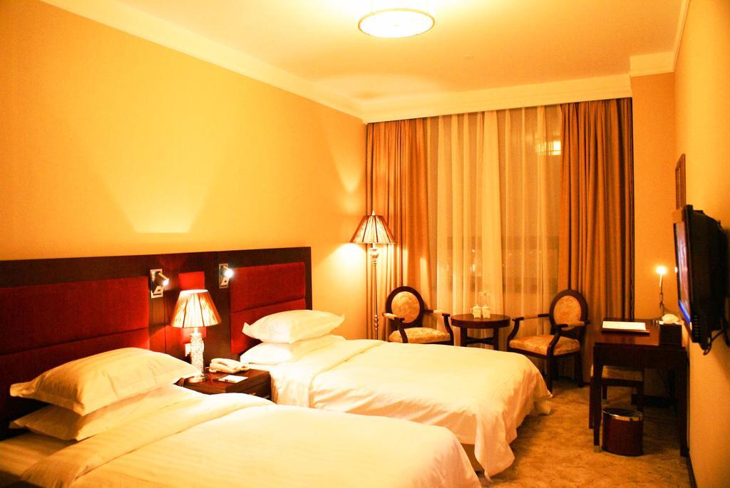Jiuzhaigou Jinzhulinka Resort Hotel Bilik gambar