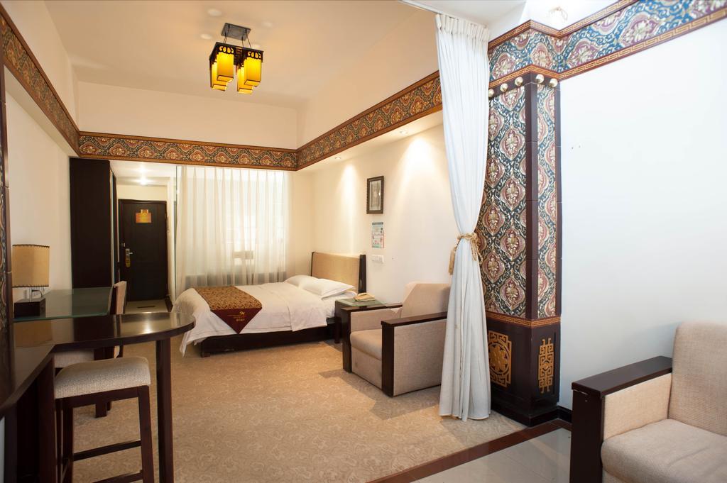 Jiuzhaigou Jinzhulinka Resort Hotel Bilik gambar